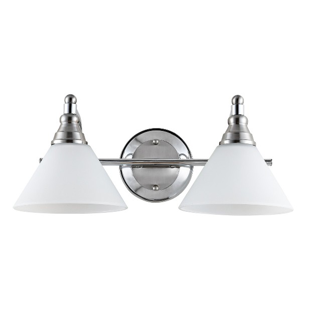 Radnor Wall Sconce Nickel clear Safavieh