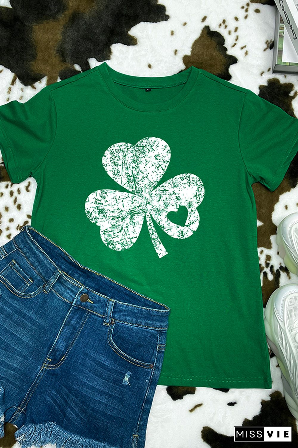 St. Patrick's Day Short Sleeve Graphic Tee Wholesale