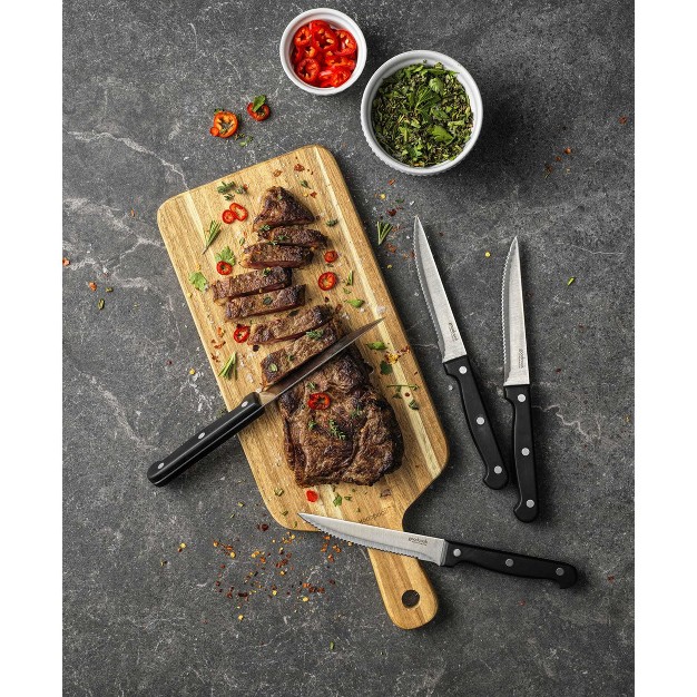 Goodcook Ready 4pc Triple Rivet Steak Knife Set