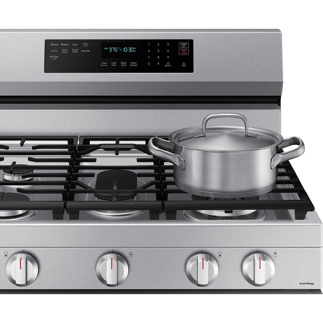  30-inch Freestanding Gas Range with WI-FI Connect NX60A6711SS/AA