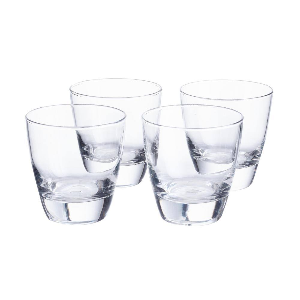 Home Decorators Collection Egerton 10.75 oz. Double Old-Fashioned Glasses (Set of 4) P7783