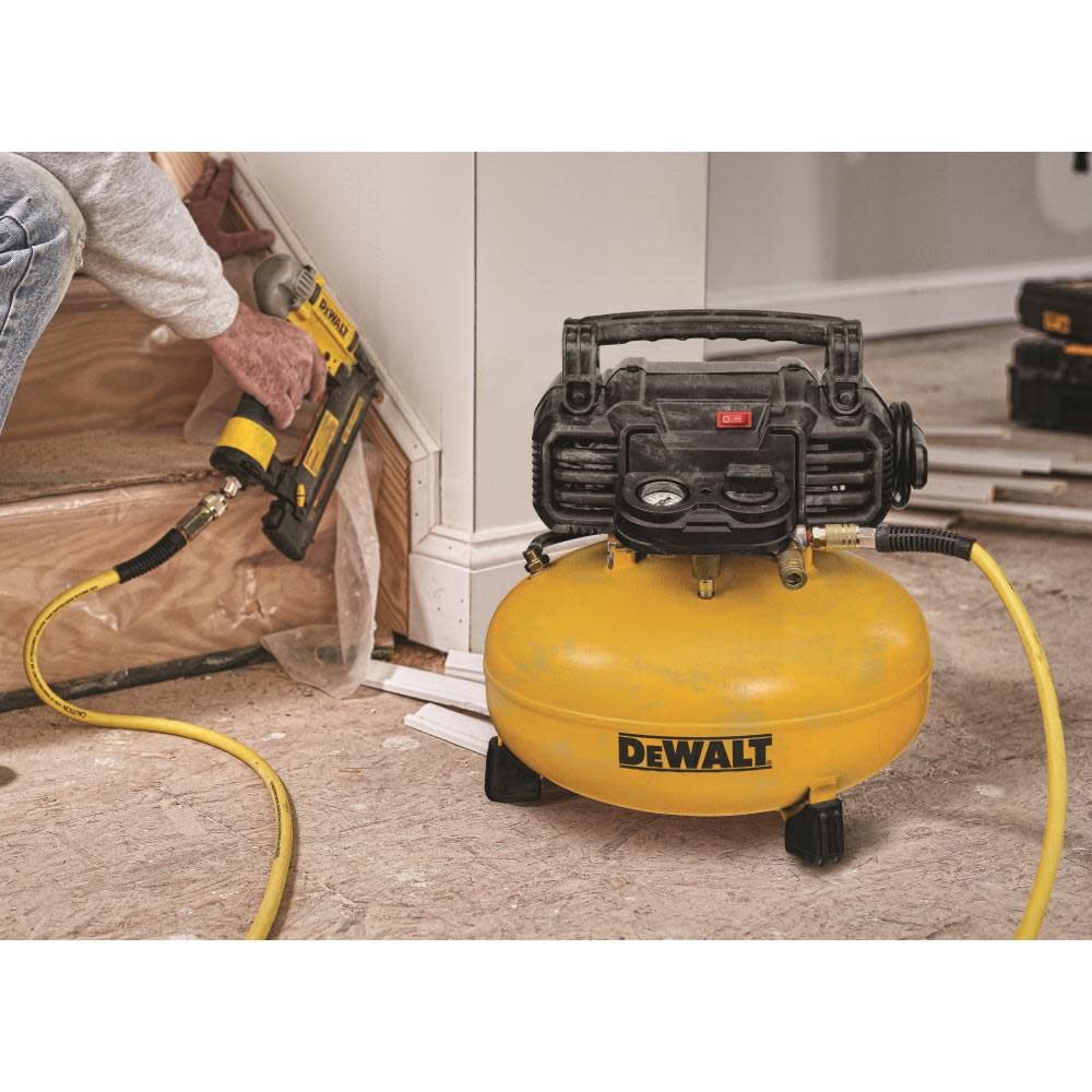 DEWALT 6 gal Pancake Compressor/ 2 In. Brad Nailer Combo Kit DWC1KIT-B from DEWALT