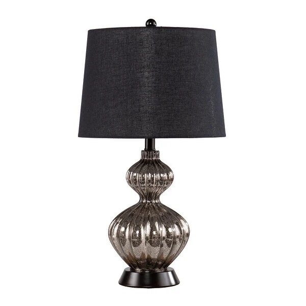 SEI Furniture Lyndale Black Fabric Table Lamp