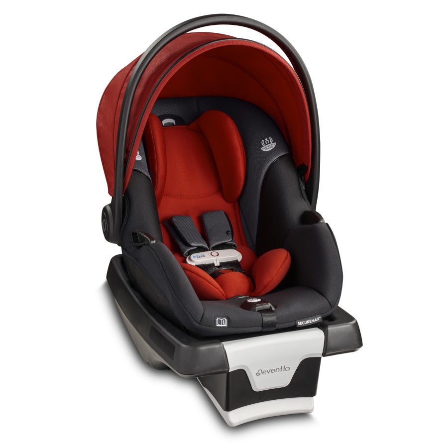 SecureMax Infant Car Seat with SensorSafe + SafeZone Load Leg Base