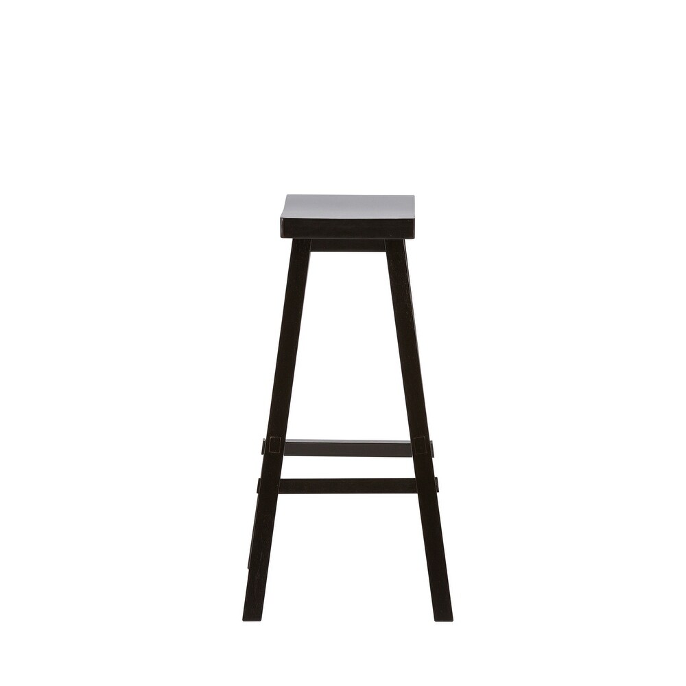 The Gray Barn Creations Black Sawhorse Counter Stool