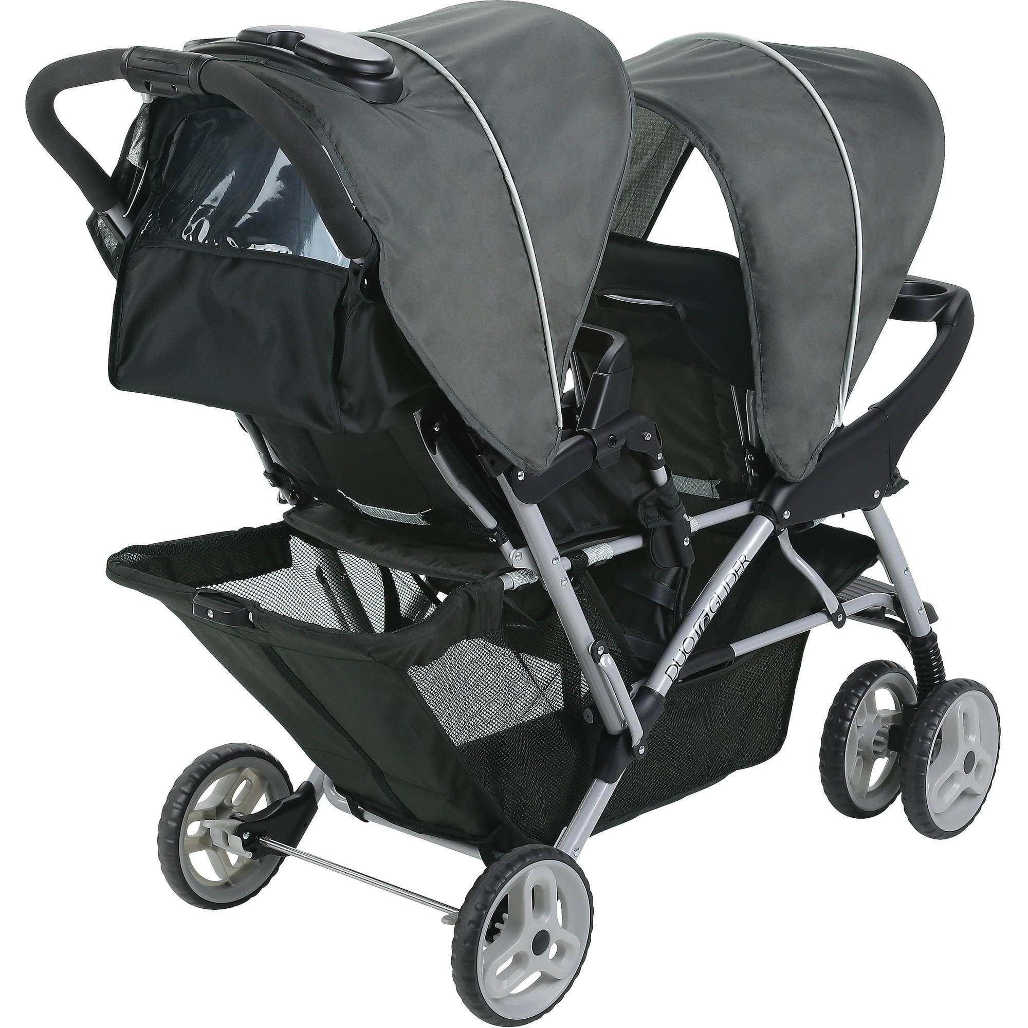 Graco DuoGlider Click Connect Lightweight Double Stroller, Glacier | 1980461