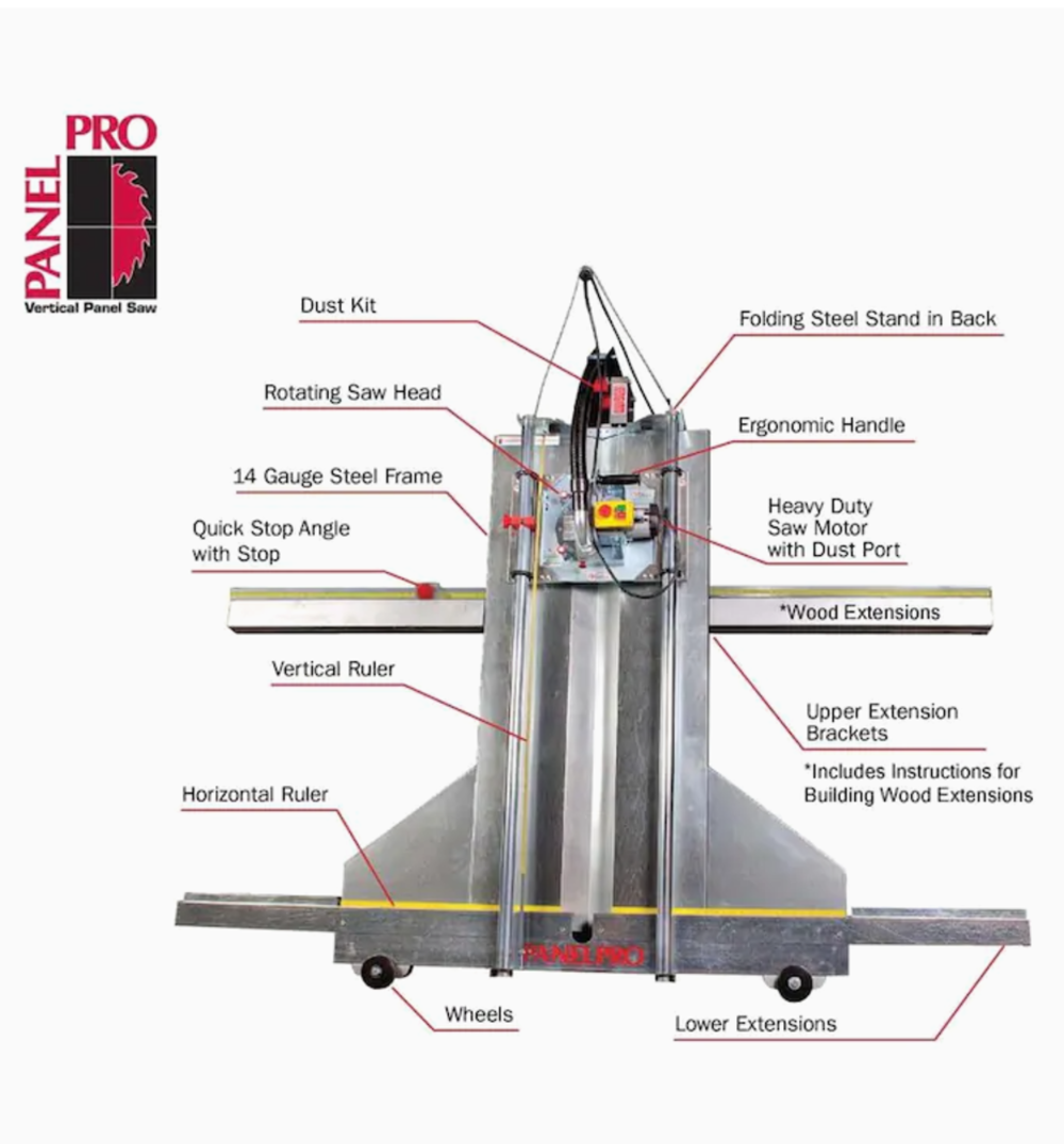 Safety Speed Panel Pro Deluxe Panel Saw 7 1/4 15Amp ;