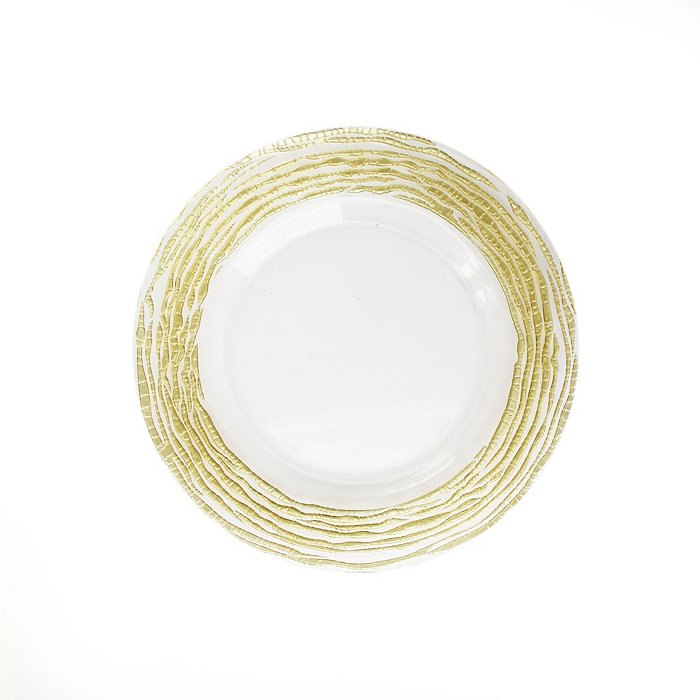 American Atelier Jay Import Arizona Clear Charger Plate