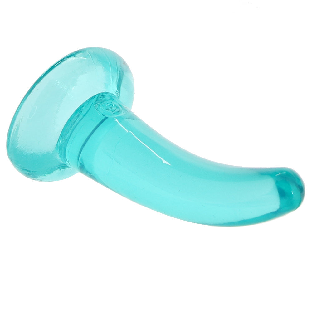 RealRock 5 Inch Slim Dildo in Turquoise