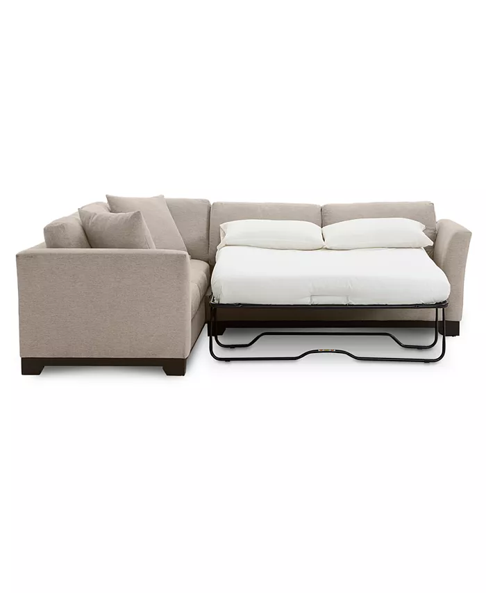 Furniture Elliot II 108 Fabric 2-Pc. Sleeper Sofa Sectional