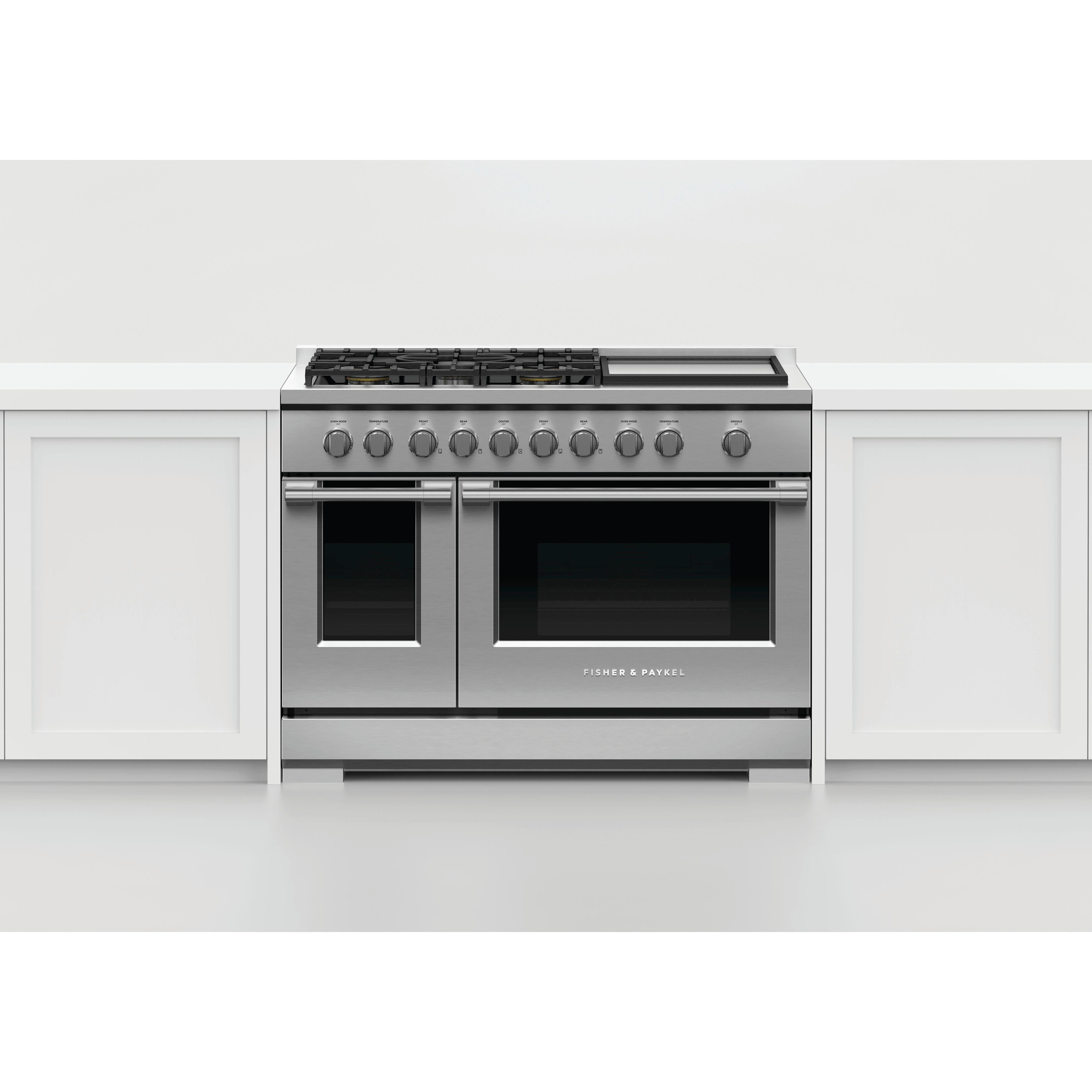 Fisher & Paykel 48-inch Freestanding Gas Range with Griddle RGV3-485GD-N