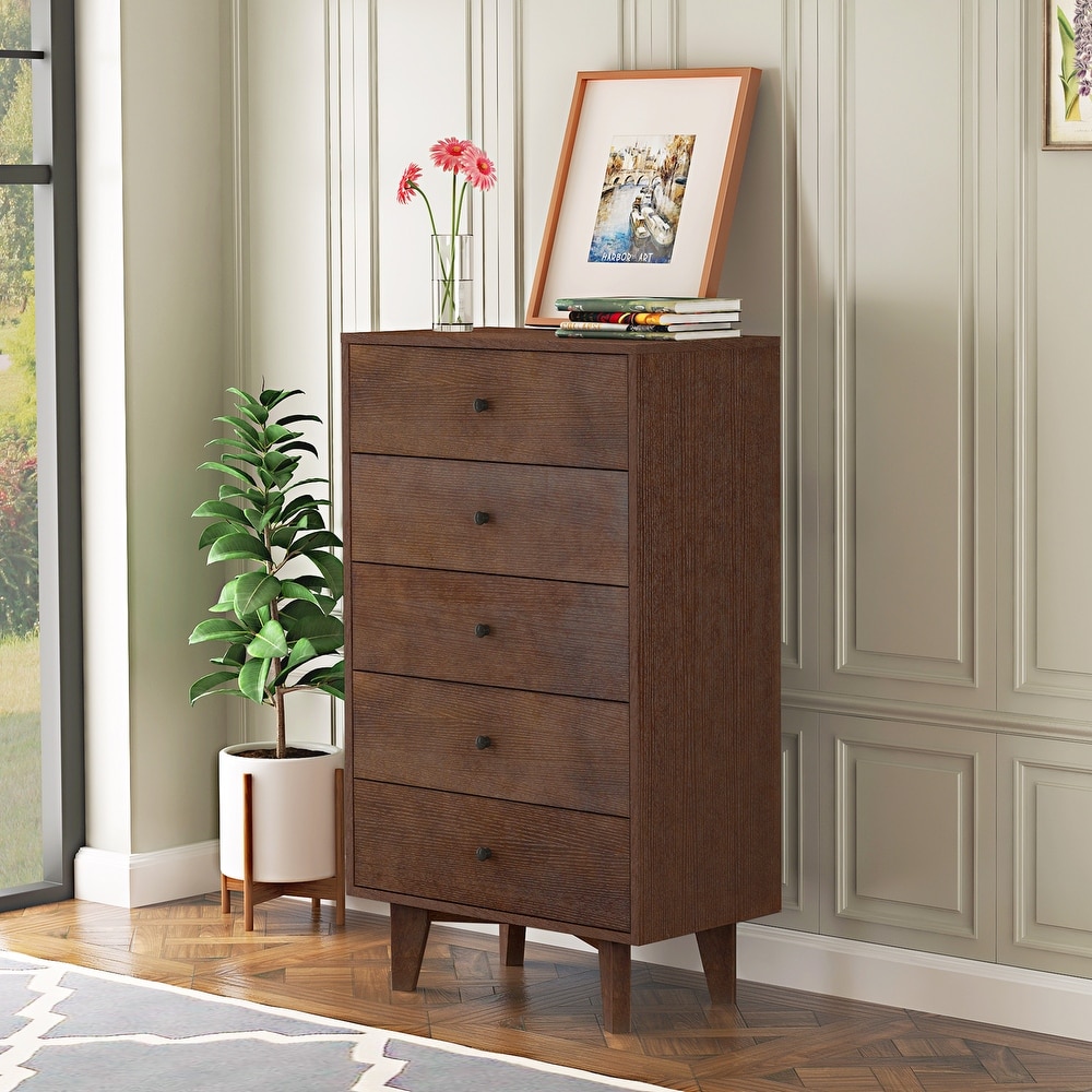 Dresser Cabinet Storge Cabinet lockers with Real Wood spray paint Retro round handle for Living Room Bedroom Entryway