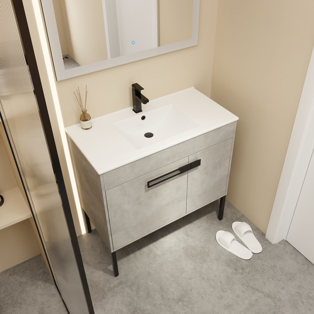 36 Inch Freestanding Bathroom Vanity with Sink