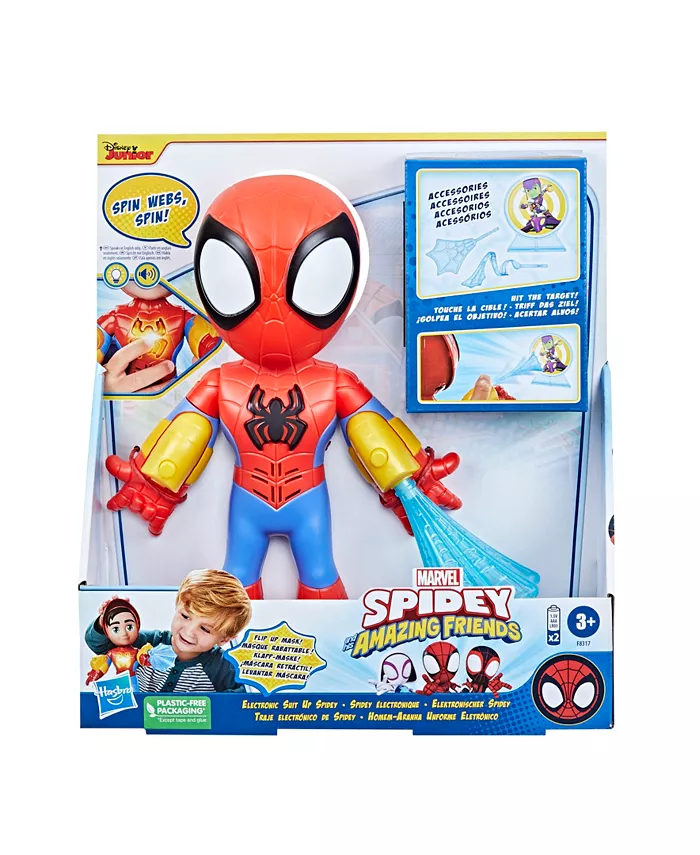 Spidey and His Amazing Friends Marvel Electronic Suit Up Spidey