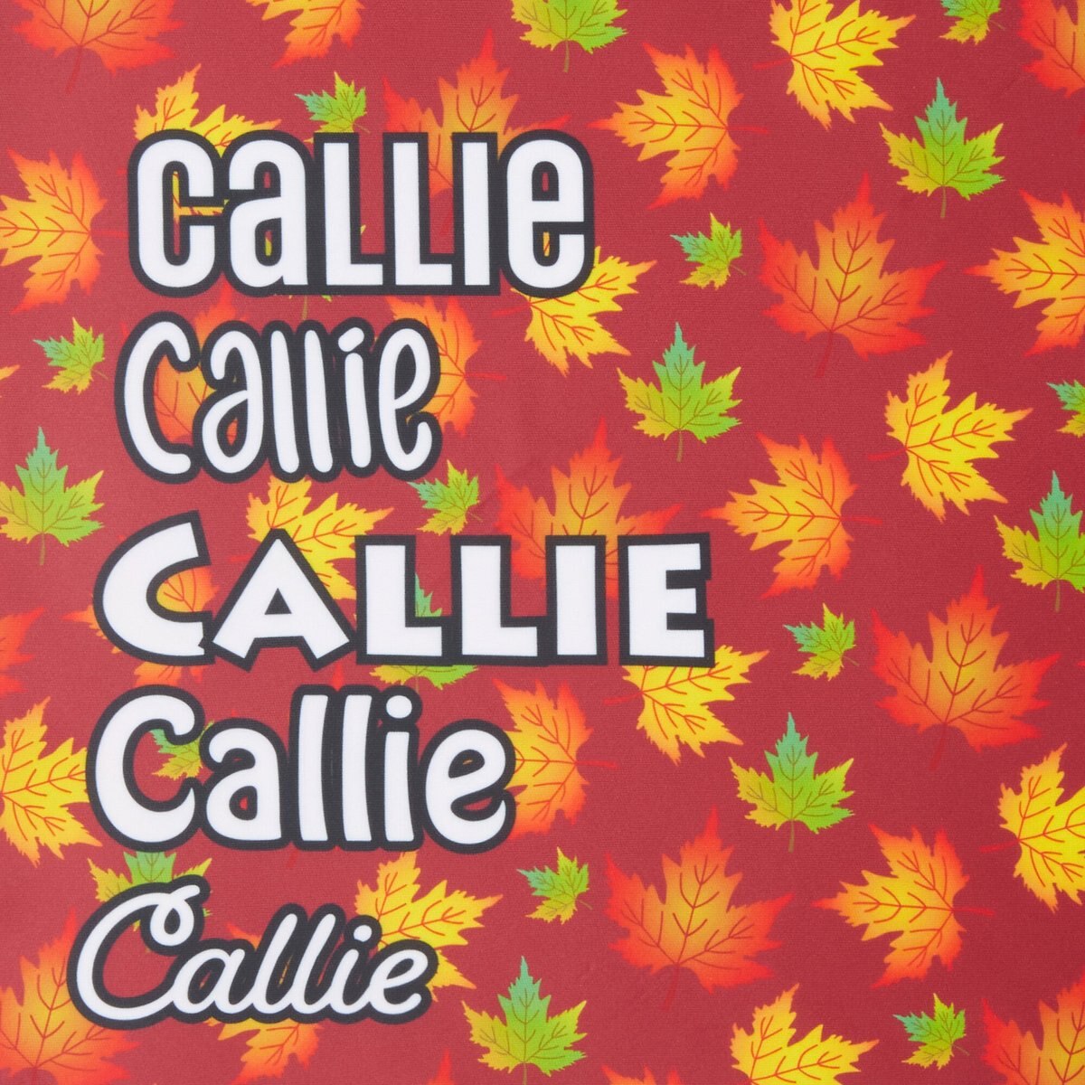 Frisco Fall Leaves Personalized Dog and Cat Bandana