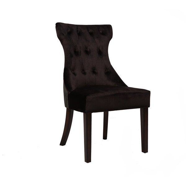 Chic Home Bronte Velvet Upholstered Dining Chair， Set of 2