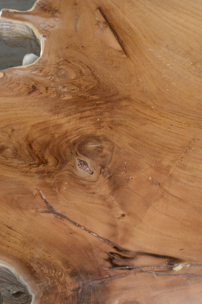 60 quotTeak Root Console Table   Rustic   Console Tables   by Terra Nova Designs  Inc.  Houzz