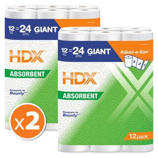 HDX Paper Towels (24-Roll) 22015