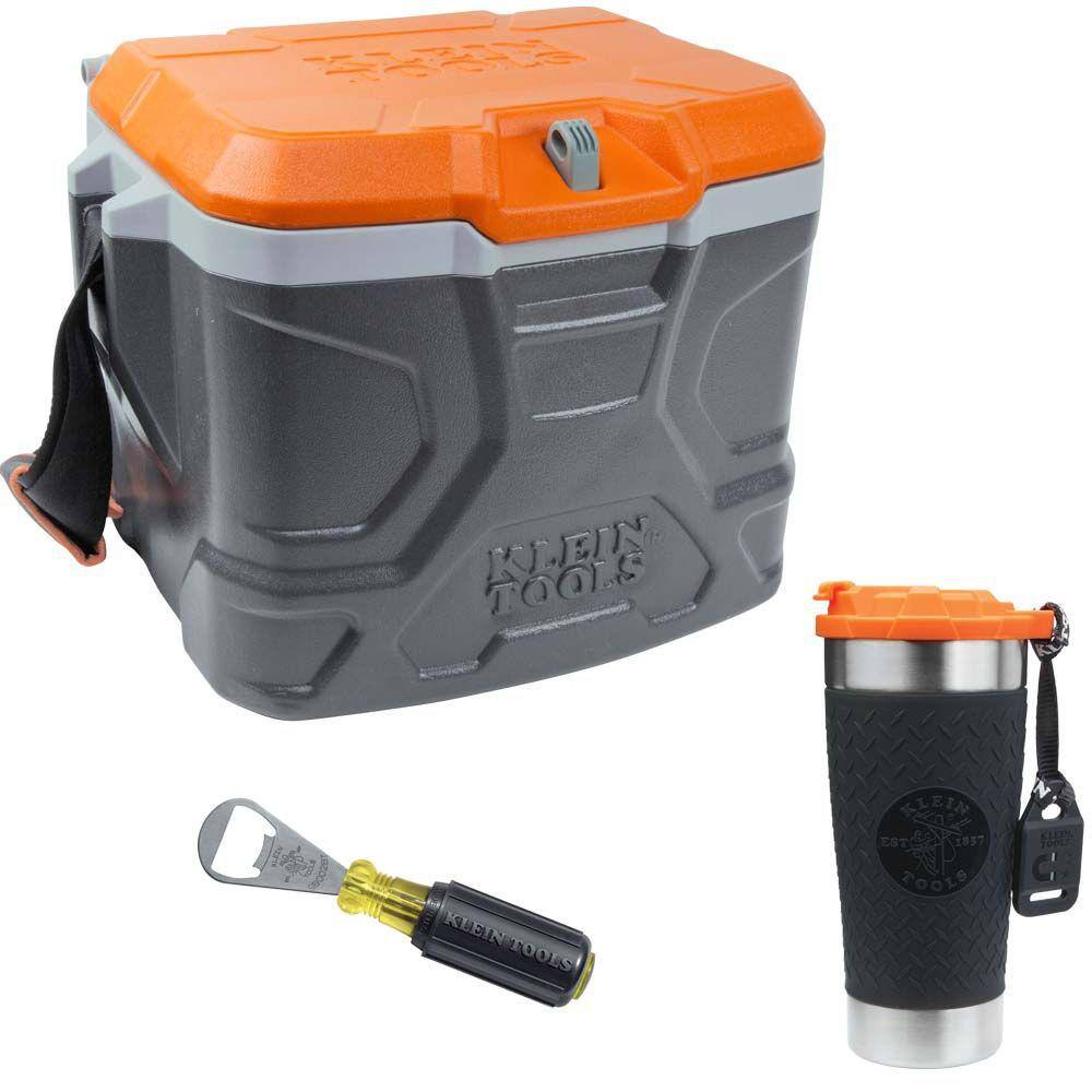 Klein Tools Insulated Jobsite Cooler Kit 3-Piece 80068