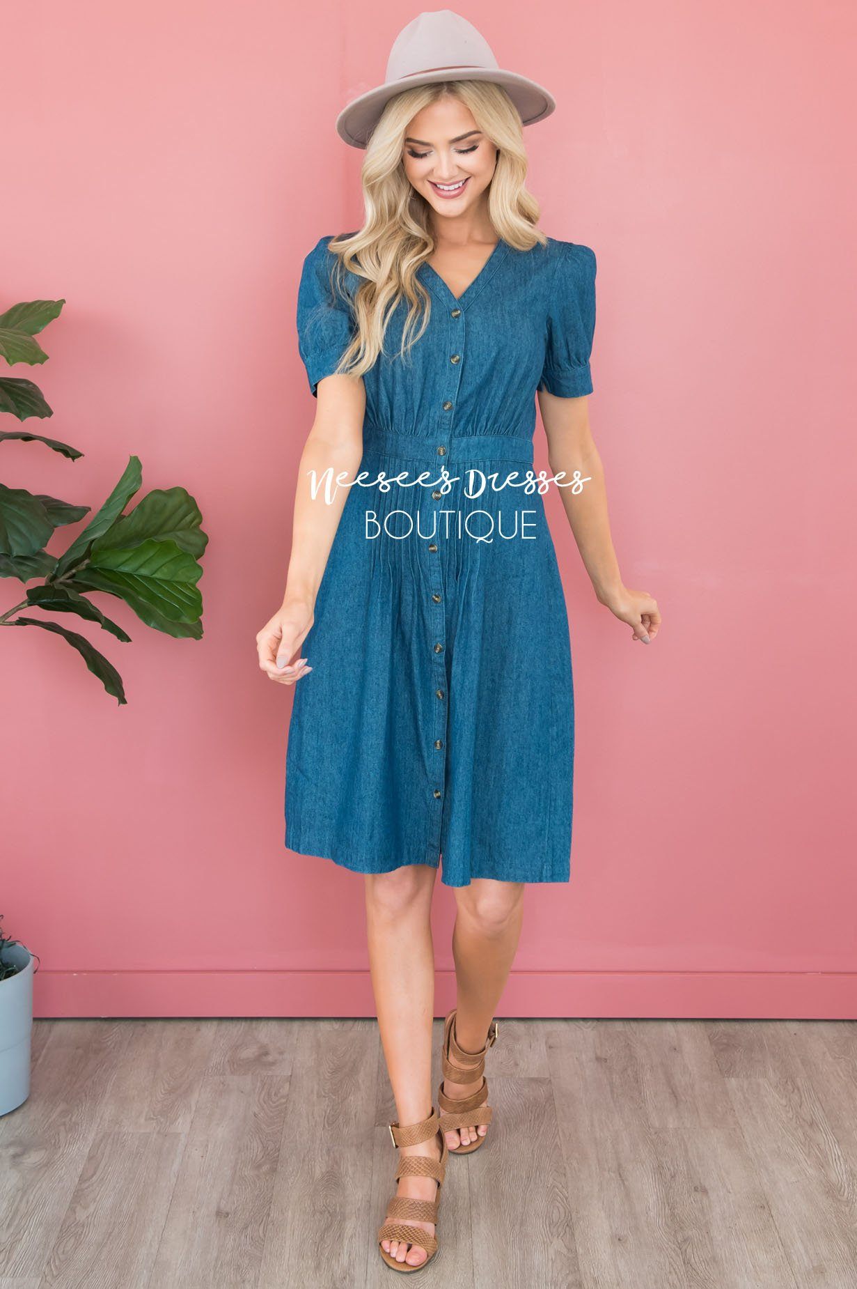 The Chayla Denim Dress