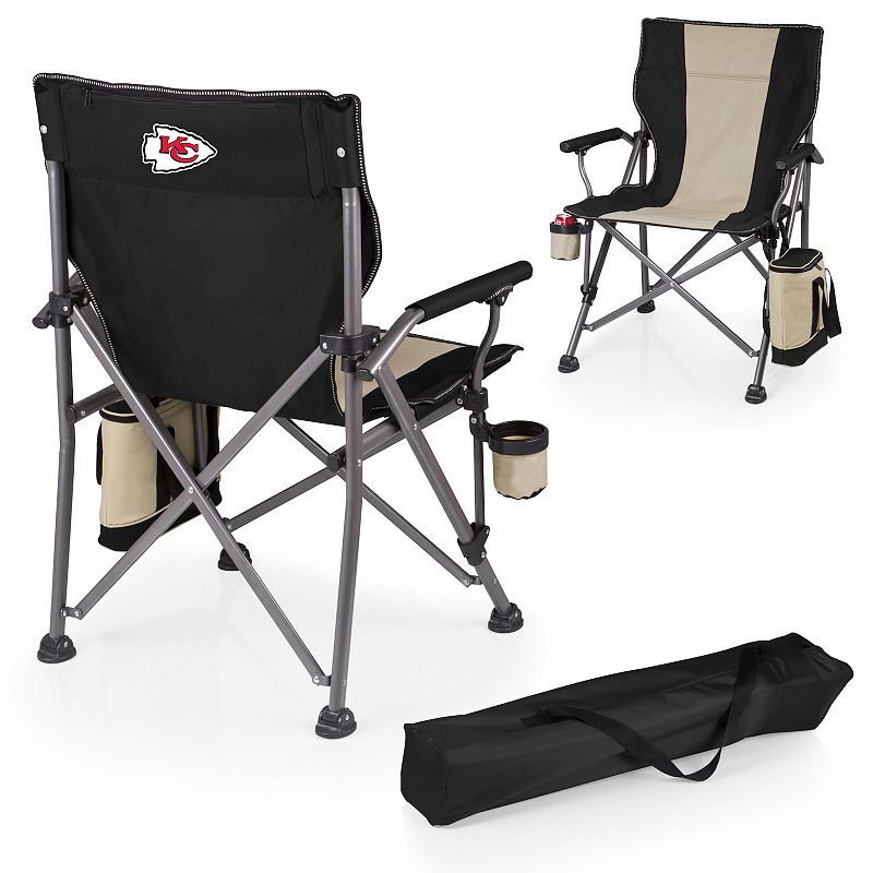 NFL Kansas City Chiefs Outlander Folding Camping Chair with Cooler