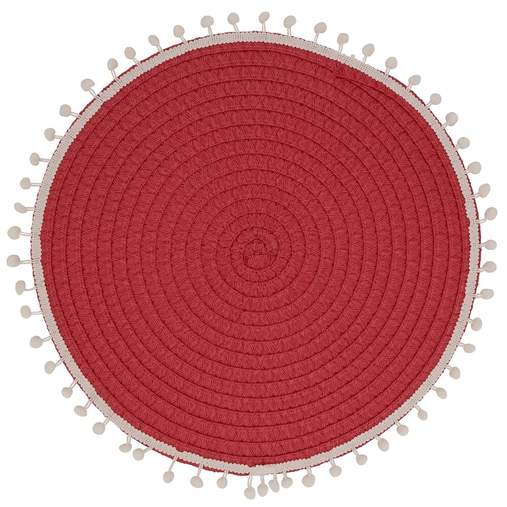 Pom Pom Design Placemats (Set of 4)