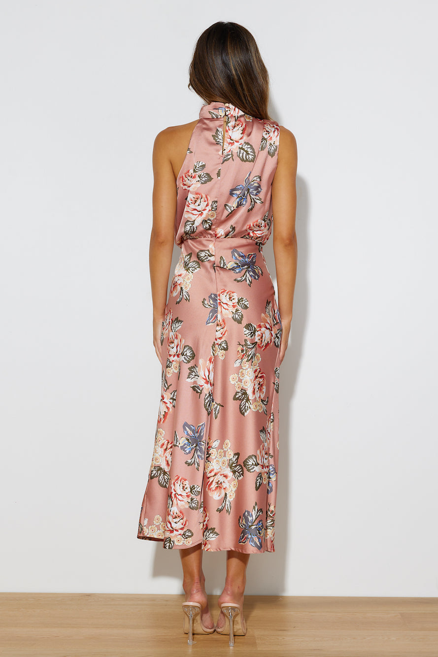 Faking It Maxi Dress Pink