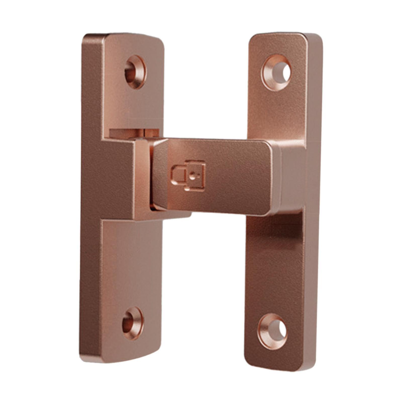 90 Degree Door Latch Guard Door Lock For Bathroom Barn Sliding Door Bathroom Red