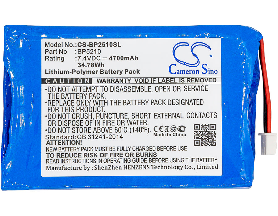 Bk Precision 2510 2510 Oscilloscopes 2511 2512 251 Replacement Battery BatteryClerkcom Survey Multimeter and Equipment