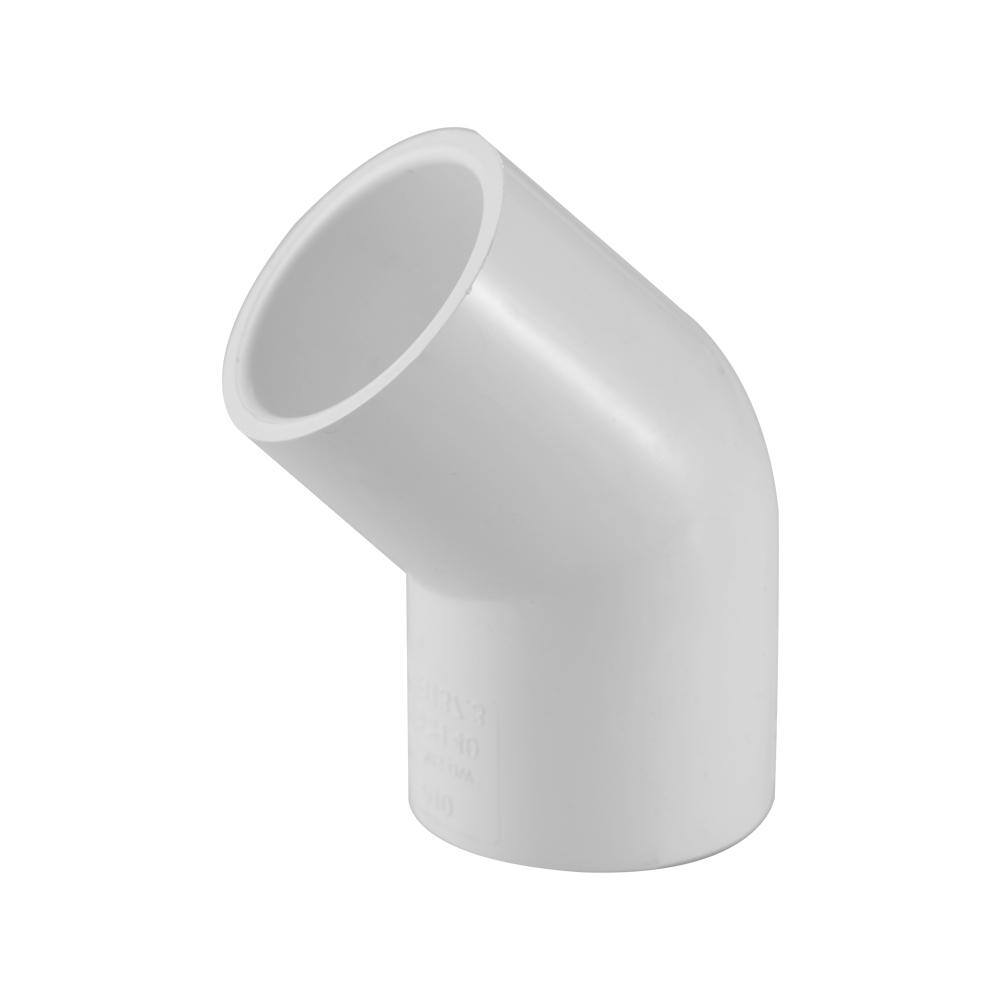 VPC 34 in. S SCH40 PVC Elbow 27-417-007B