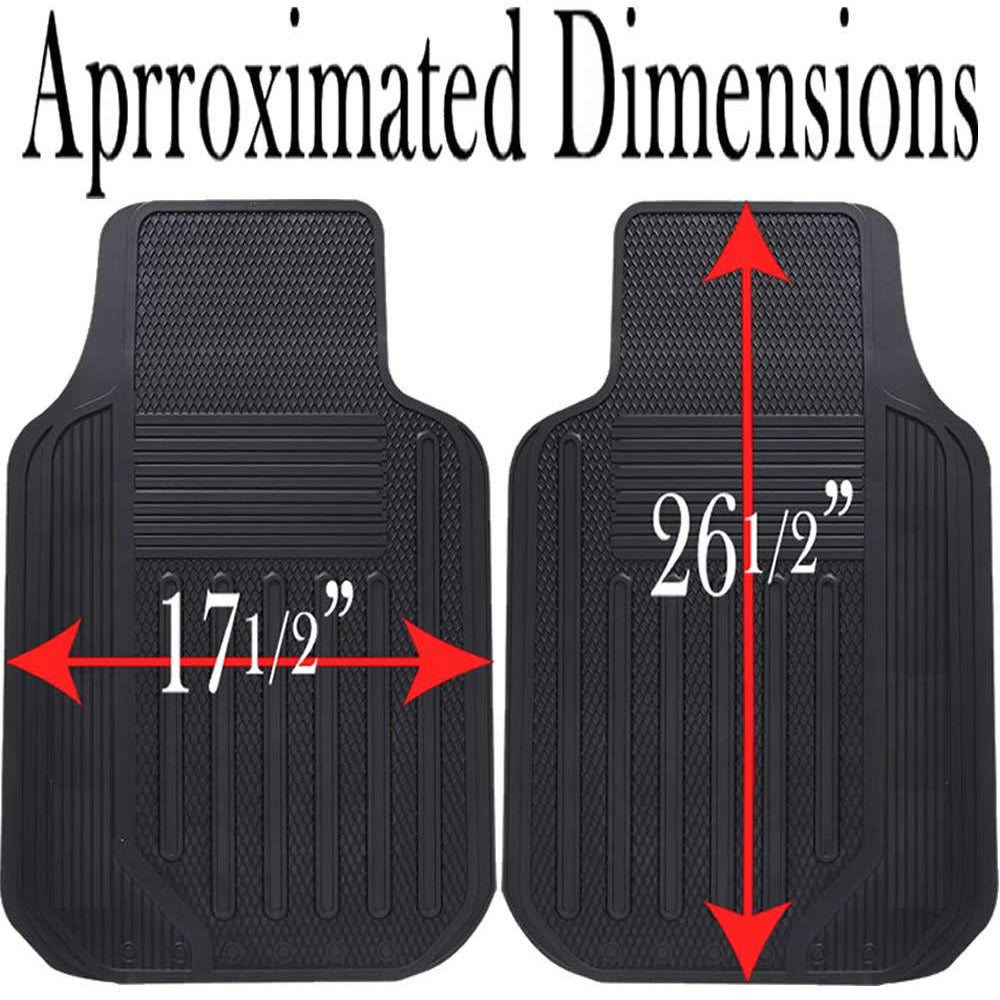 Plasticolor Chevrolet Elite Floor Mats - Black， 2 Piece Set