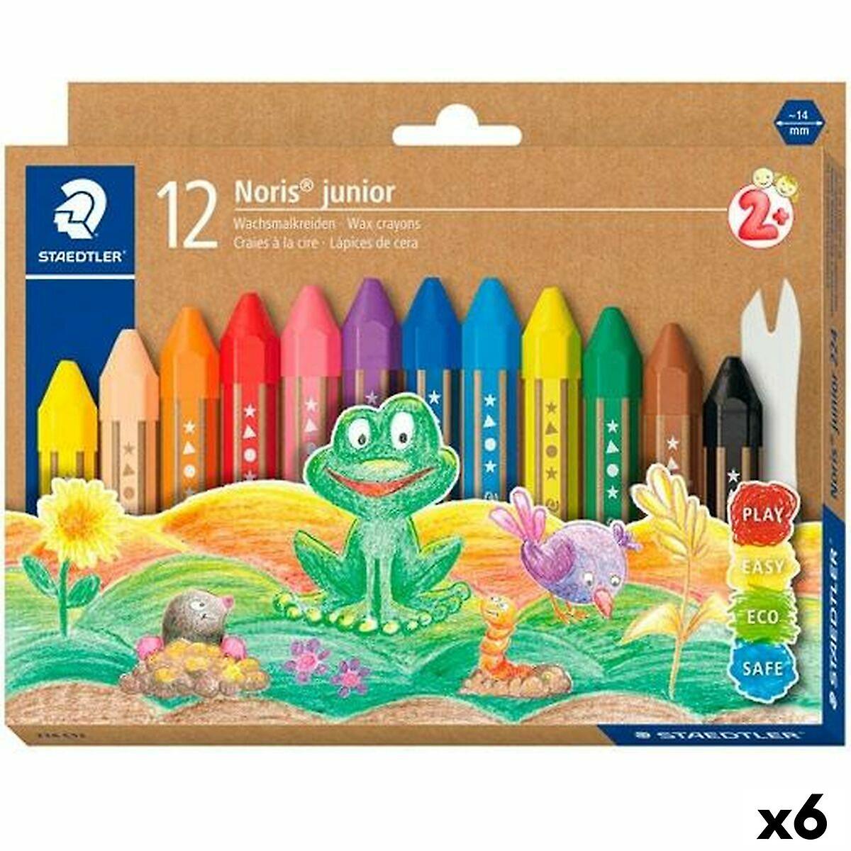 Coloured crayons Staedtler Noris Multicolour 6 Pieces