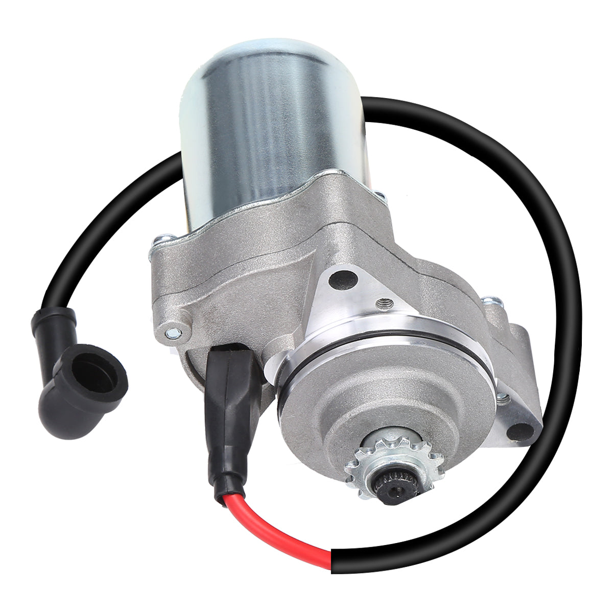 3 Bolt Starter Motor WIth Line For 50cc 70 cc 90cc 100cc 110cc 125cc 4 Stroke Quad Wheelers ATVs Taotao