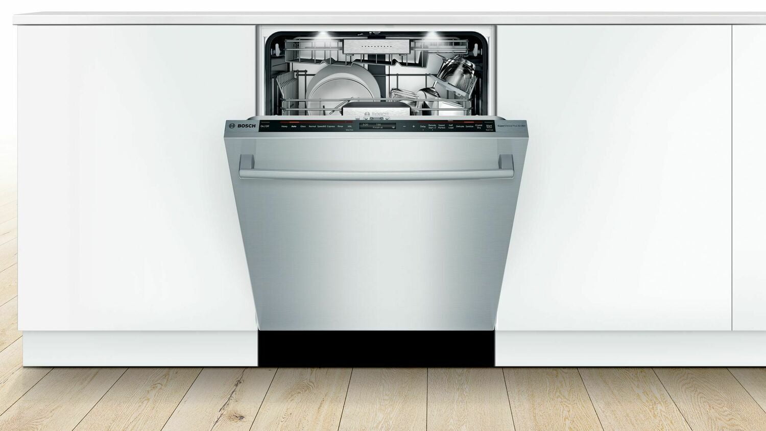 Bosch SHX88PZ65N Benchmark® Dishwasher 24'' Stainless Steel Shx88Pz65N