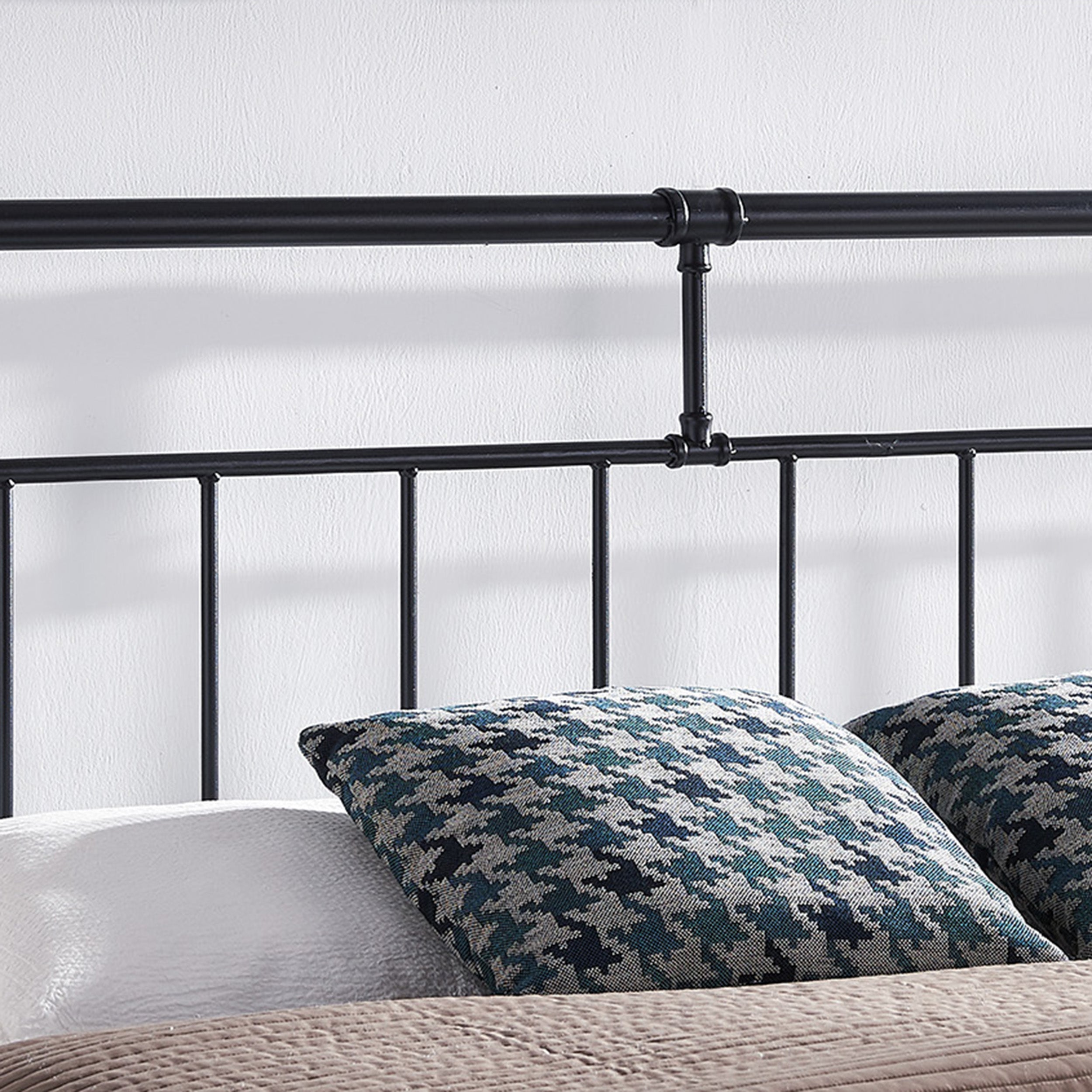 Ina Contemporary Iron Headboard