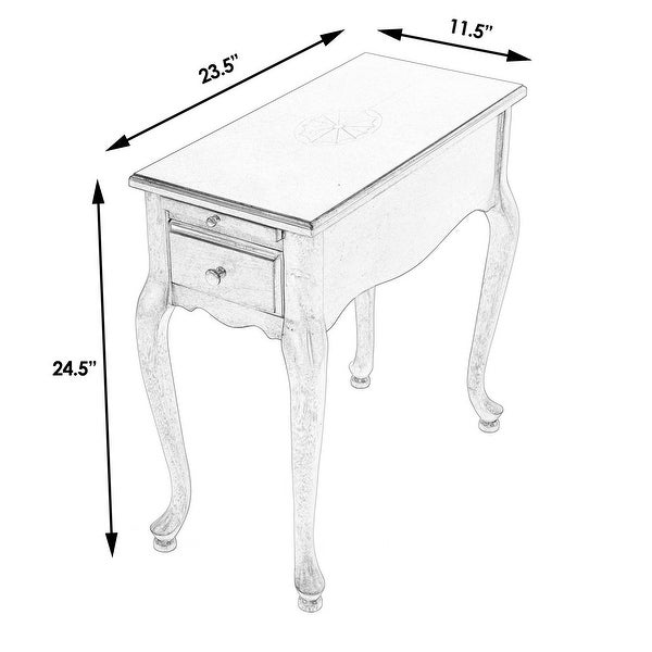 Croydon One Drawer with Pullout Side Table