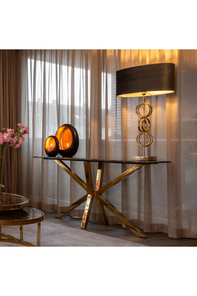 Brown Marble Console Table  OROA Conrad   Contemporary   Console Tables   by Oroa   Distinctive Furniture  Houzz