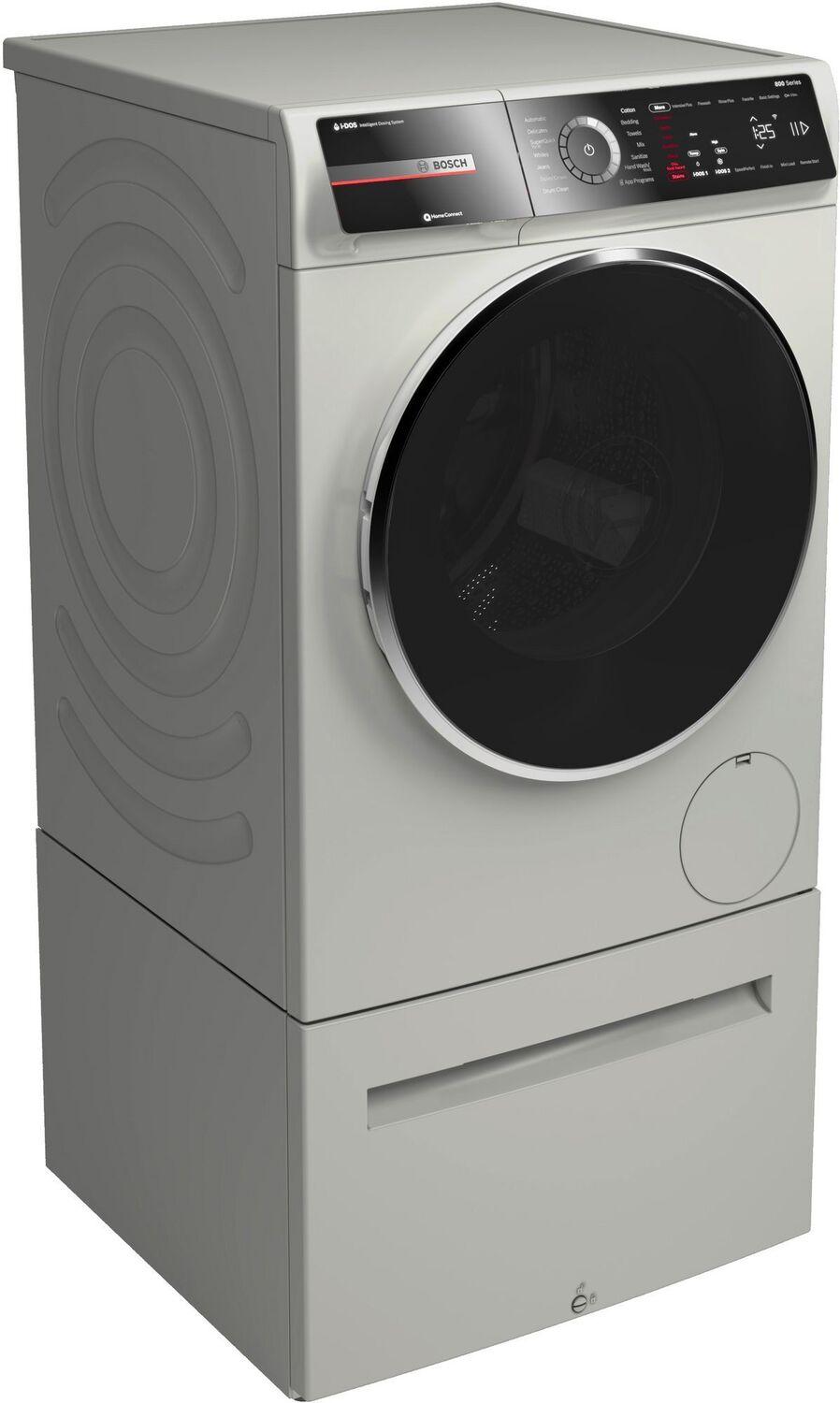 Bosch WGB246AXUC 800 Series Compact Washer , Silver Inox Wgb246Axuc