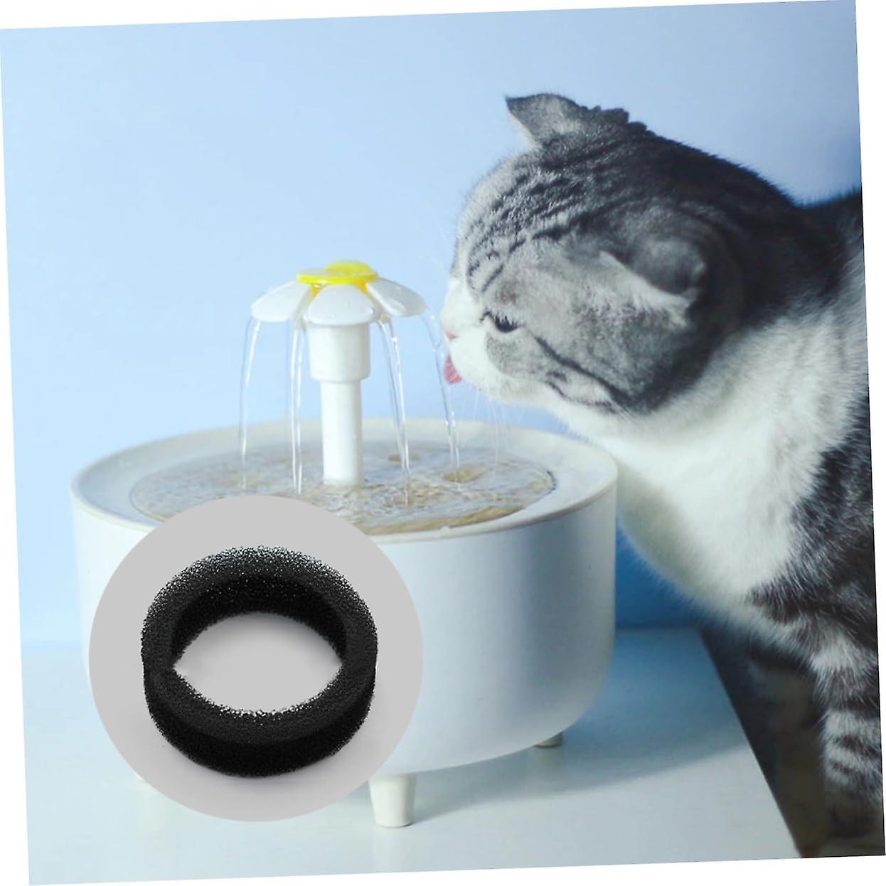 6pcs The filter pet drinking fountain pet accessories automatic waterer stainless steel water dispen