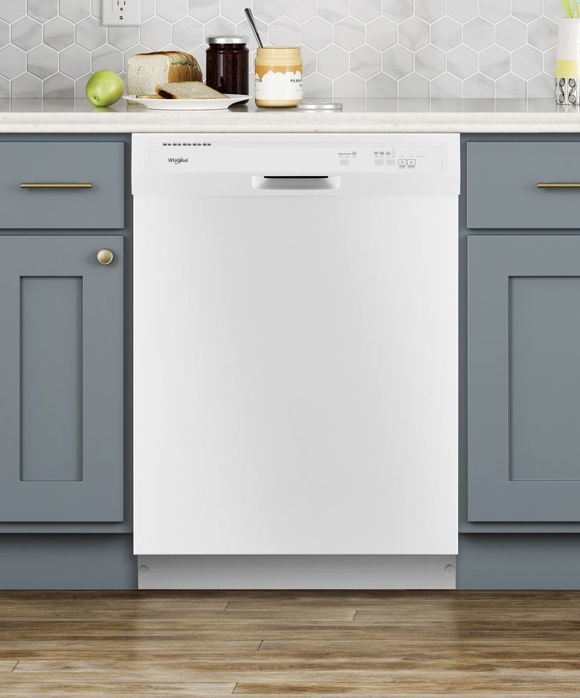 Whirlpool WDF331PAHW Heavy-Duty Dishwasher With 1-Hour Wash Cycle