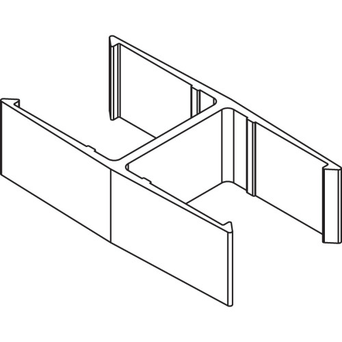 Lorell Straight Panel Connectors (90259)