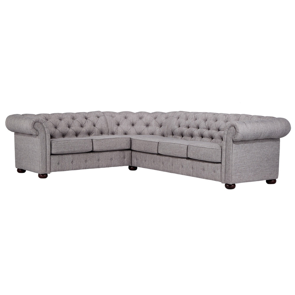 Knightsbridge Chesterfield Sectional by iNSPIRE Q Artisan