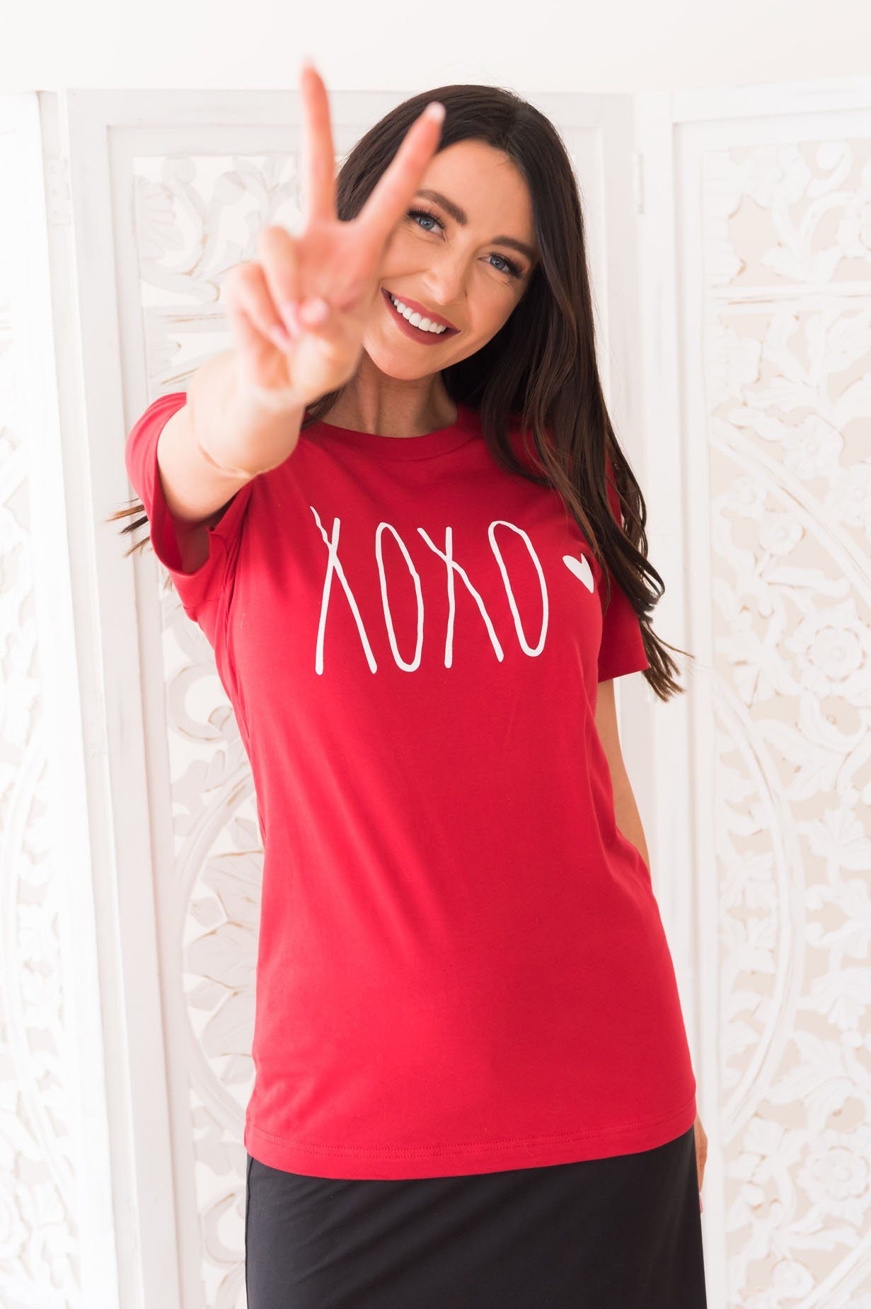 XOXO Modest Tee