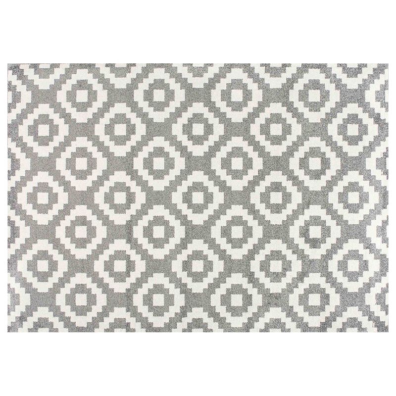 nuLOOM Plymouth Julian Pixel Trellis Rug