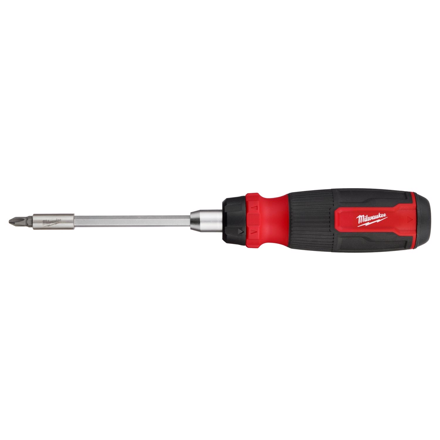 MW Hex Shank 14-in-1 Ratcheting Multi-Bit Screwdriver 10.12 in. 1 pc