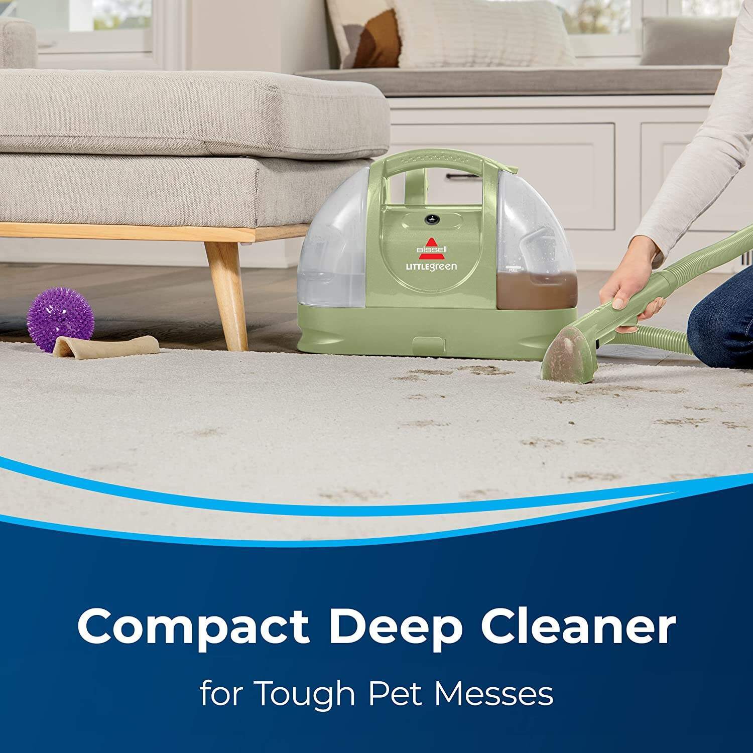 Purpose Portable Carpet and Upholstery Cleaner