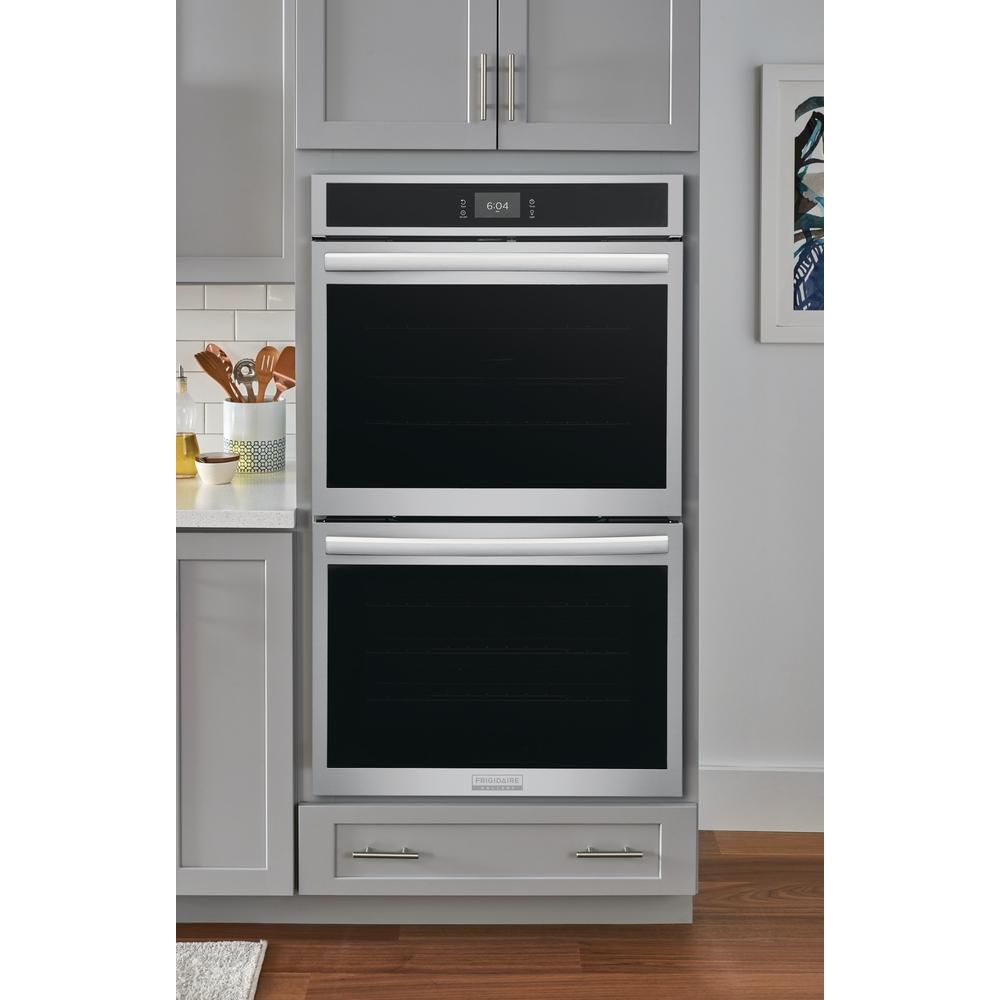 Frigidaire Gallery 30-inch, 10.6 cu.ft. Built-in Double Wall Oven with Convection Technology GCWD3067AF