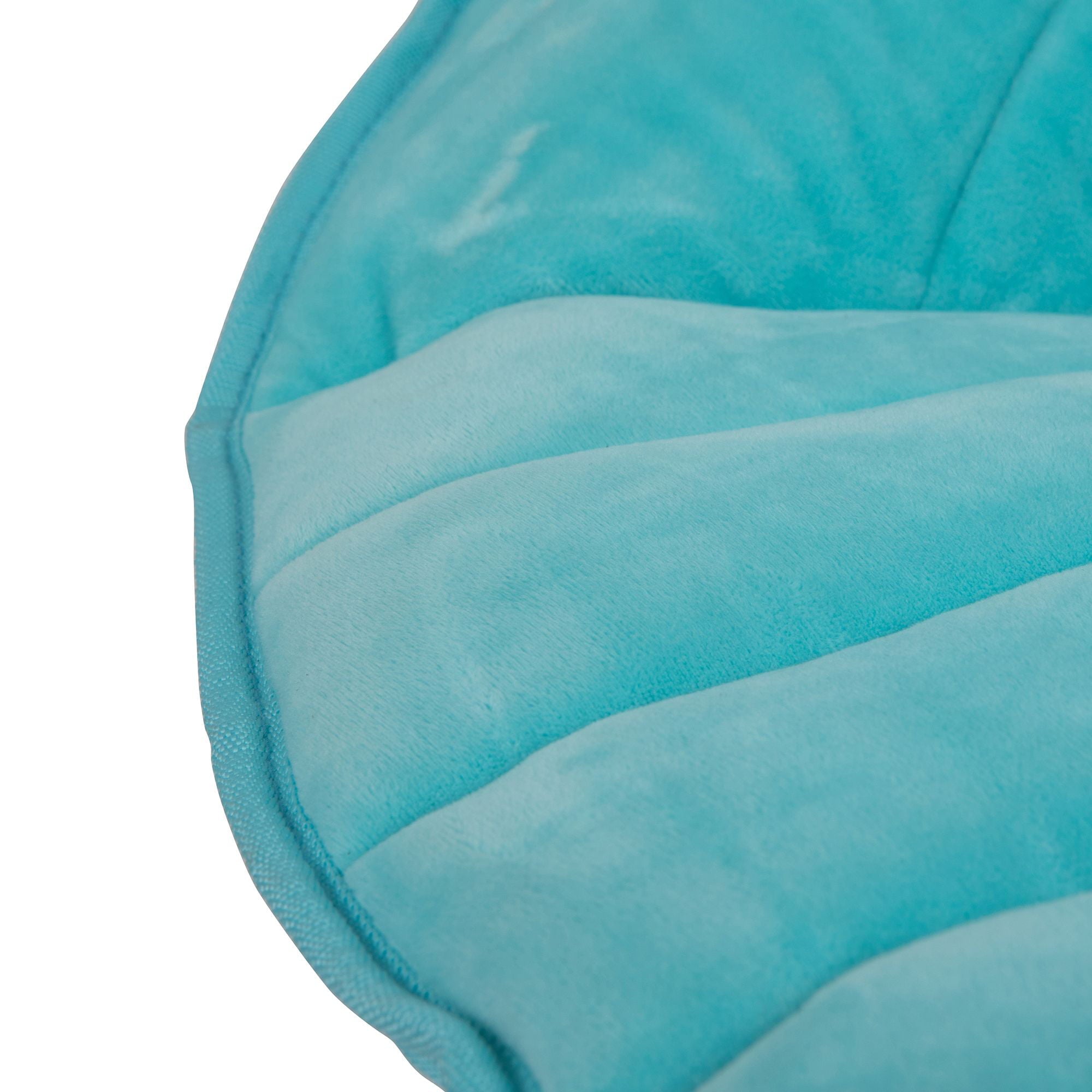 Mainstays Velvet Saucer Chair, Teal