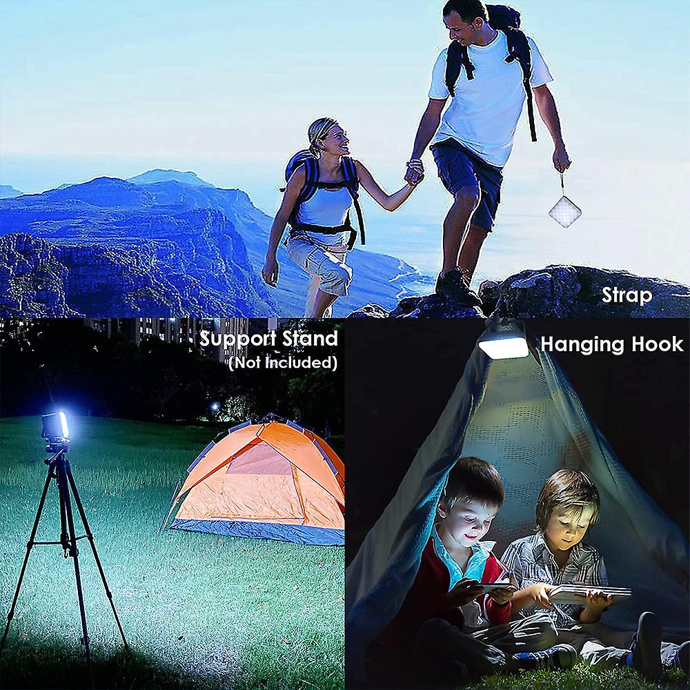 100 Watt Led Tent Light Rechargeable Lantern Portable Emergency Night Market Light Outdoor Camping Bulb Lamp Flashlight Home