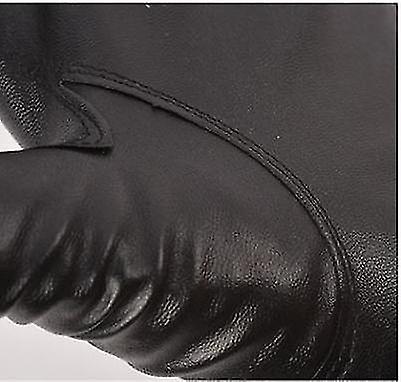 Womens Winter Leather Gloves Touchscreen Texting Warm Driving Lambskin Gloves